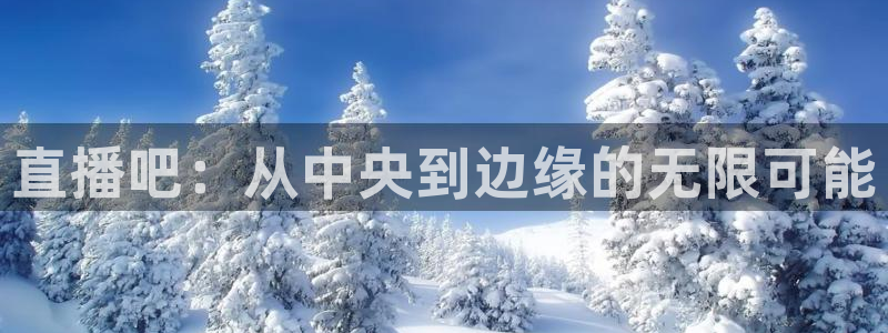 so米体育直播nba：直播吧：从中央到边缘的无限可能